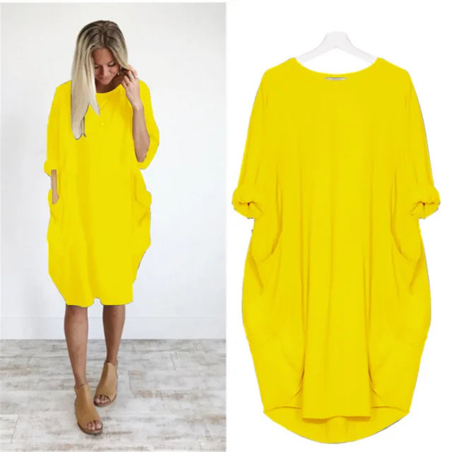 Comfortable Tummy Covering Dress