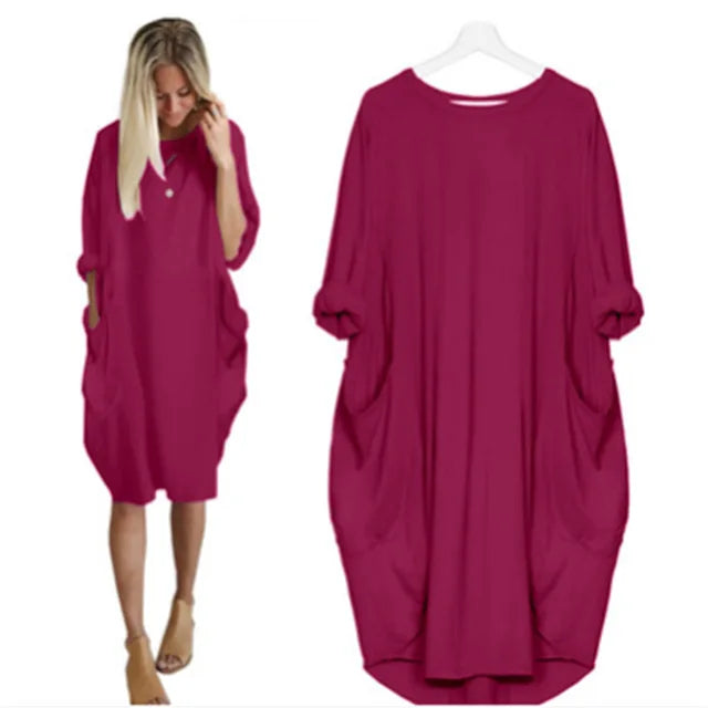 Comfortable Tummy Covering Dress
