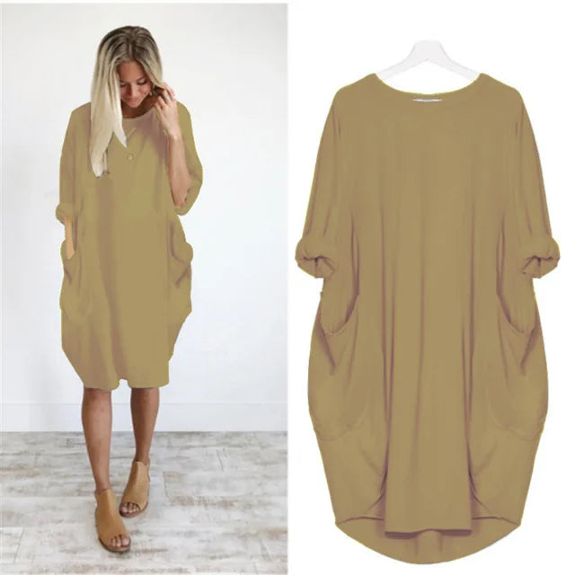 Comfortable Tummy Covering Dress
