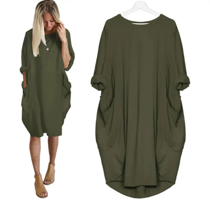 Comfortable Tummy Covering Dress