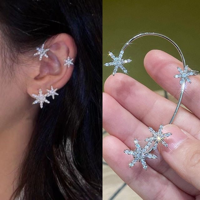 Comfortable & elegant women's clip-on earrings, adjustable, piercing-free, hypoallergenic jewelry.