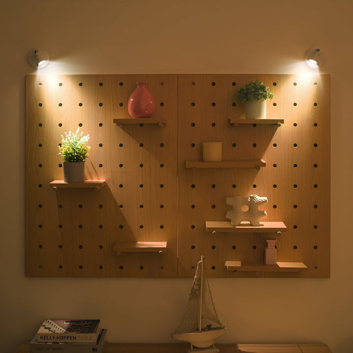 Nvroome wireless LED spotlight, rechargeable for flexible home accent lighting.