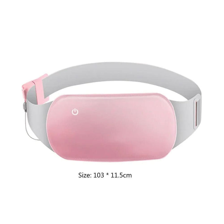 Essential women's health device: portable electric heating pad for effective abdominal and cramp pain relief.