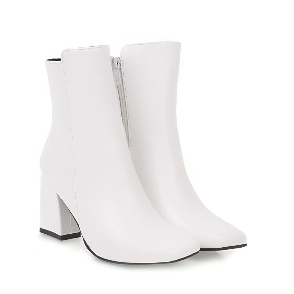Chic women's high heel ankle boots, offering elegant style and comfort, ideal for dressy occasions and fashion heels.