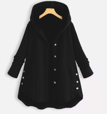 Warm & elegant women's classic long coat. Versatile tailored outerwear for sophisticated winter style.
