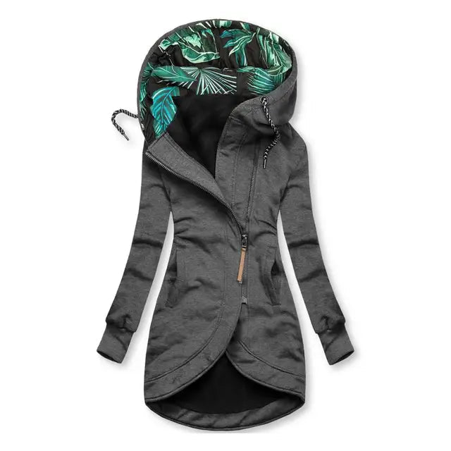 Women's warm, windproof & waterproof winter jacket, ideal for cold weather. Features protective design & modern style.