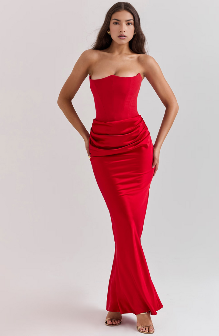 Women's Strapless Party Dress