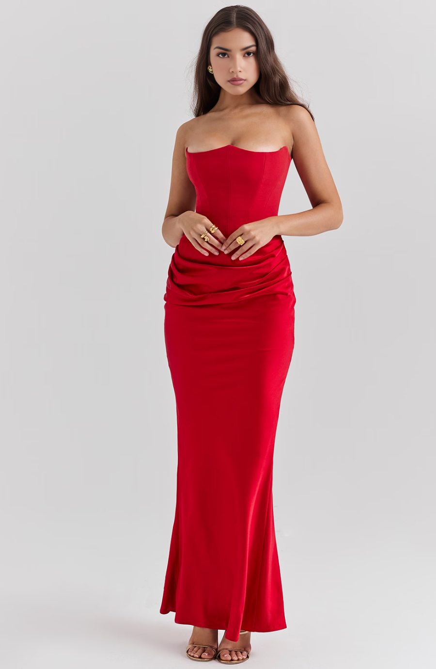 Women's Strapless Party Dress