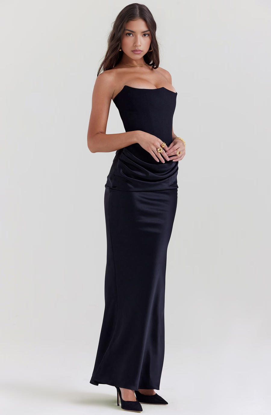 Women's Strapless Party Dress
