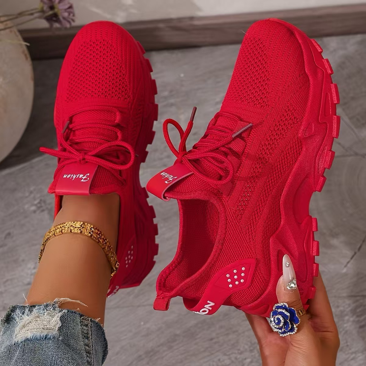 Supportive women's sneakers with wide toe for ultimate comfort, perfect as orthopedic athletic shoes.