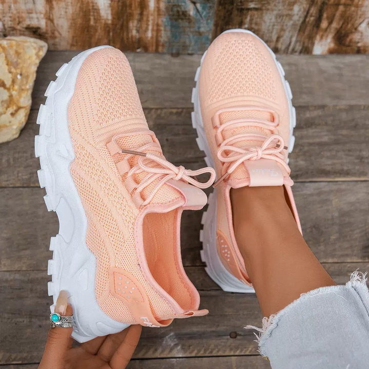 Orthopedic women's walking shoes, designed for foot relief with superior arch support & comfort.