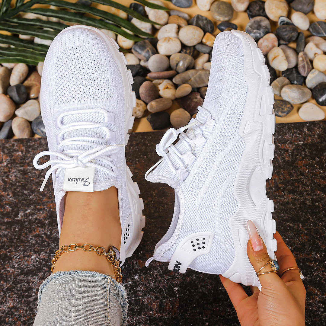 Comfortable women's athletic shoes, supportive orthopedic design, perfect for walking & daily wear.