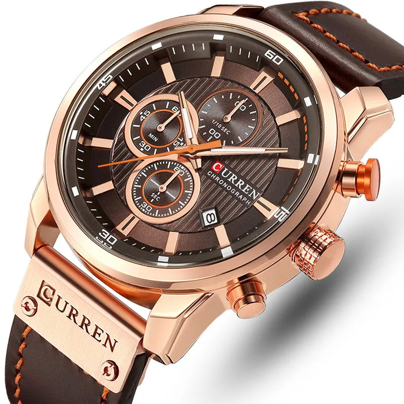 Limited Edition Men's Navigator Watch, a luxurious and elegant handcrafted timepiece with intricate details.