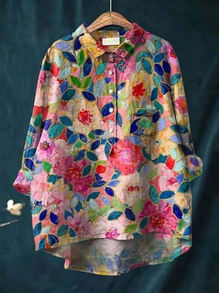 Women's Floral Print Blouse