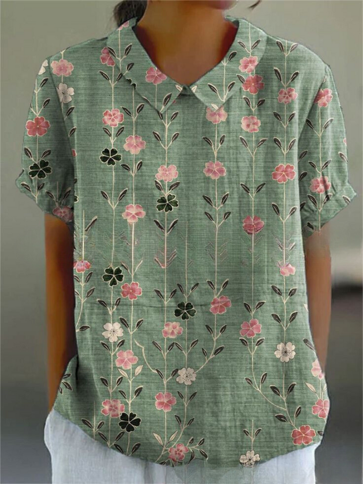 Women's Floral Print Shirt