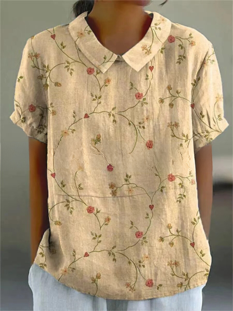 Women's Floral Print Shirt