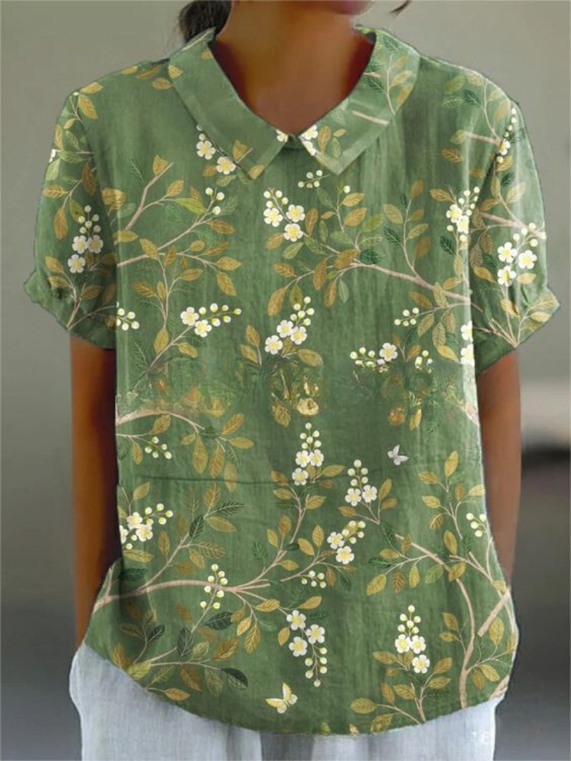 Women's Floral Print Shirt