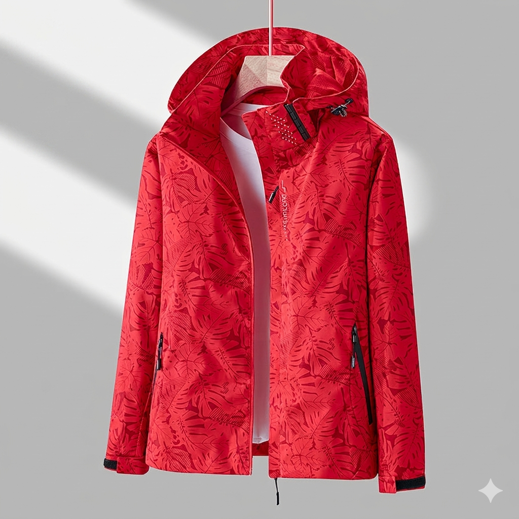 Versatile women's rain jacket: waterproof, windproof, breathable, and lightweight for all seasons.