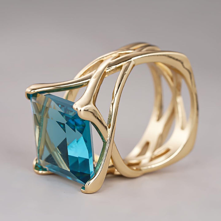Classic Rose Motif Ring