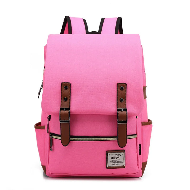 Durable waterproof laptop backpack with padded tech compartment, perfect for travel and daily carry.