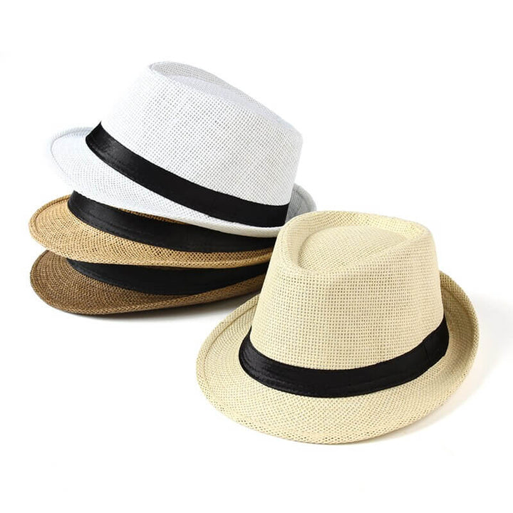 Handmade unisex Panama hat for stylish summer sun protection & travel.