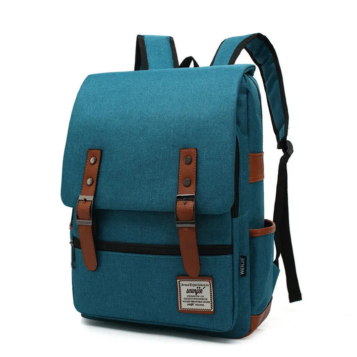 Everyday waterproof backpack featuring multiple organized compartments for tech and daily essentials.