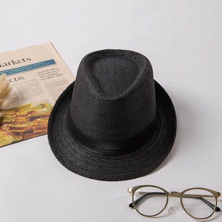 Handmade Panama hat for casual summer outfits, offering stylish sun protection.