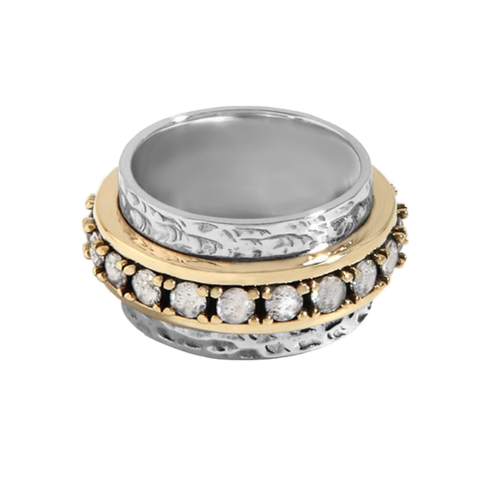 Women's Retro Inlaid Stone Ring