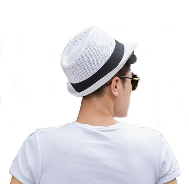 Unisex summer Panama hat, handmade for classic style & effective sun protection.