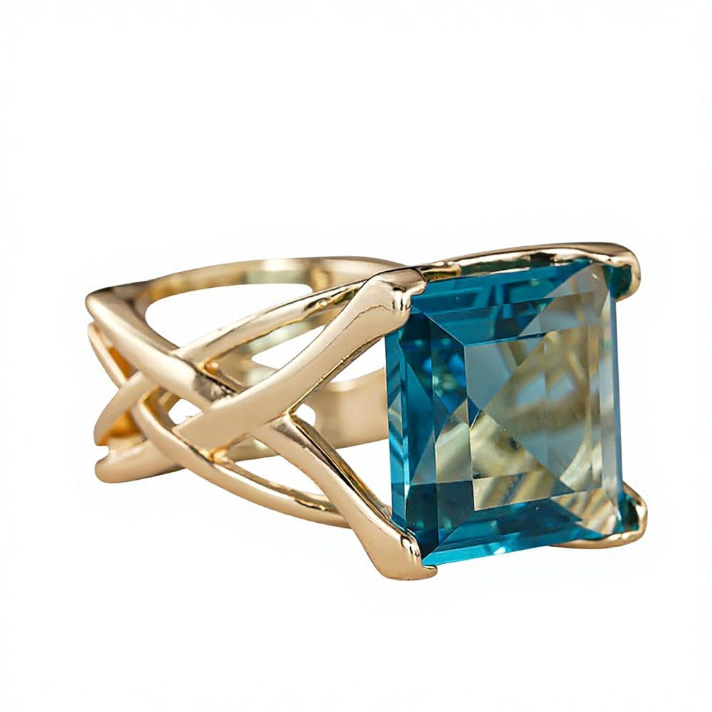 Classic Rose Motif Ring