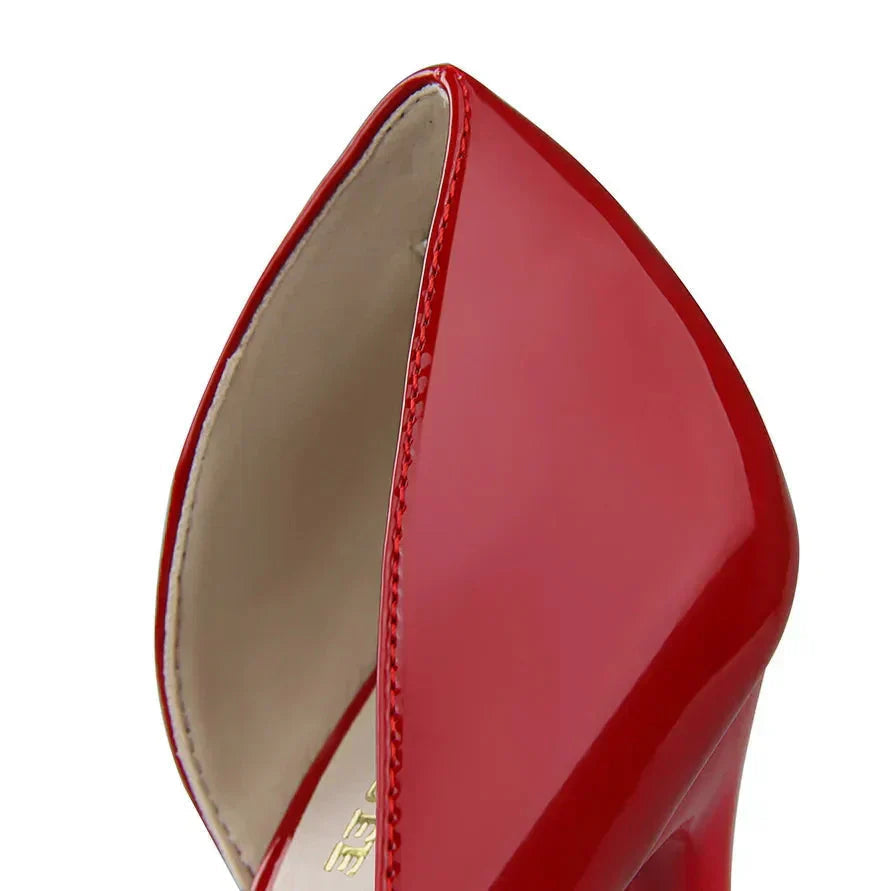 Stylish women's work pumps, designed with orthopedic support for prolonged wear.