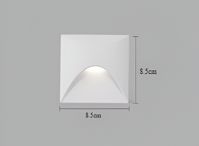 LuminiPath security LED wall light, motion sensor activated, perfect for outdoor pathways.