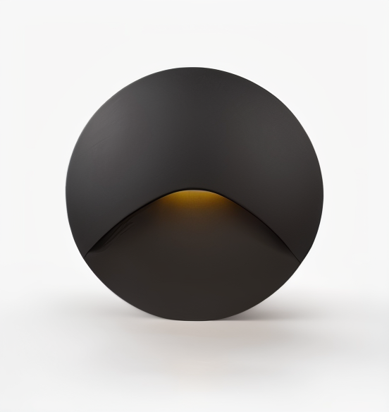 Waterproof LuminiPath outdoor LED wall light, motion sensor for reliable exterior illumination.