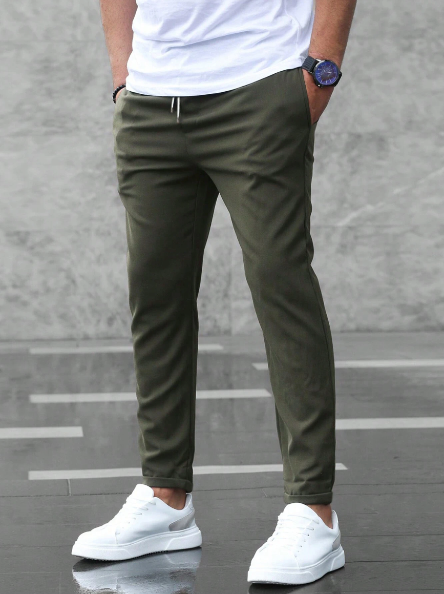 Super comfortable Men's fleece pants, versatile for everyday wear, lounging & classic style.