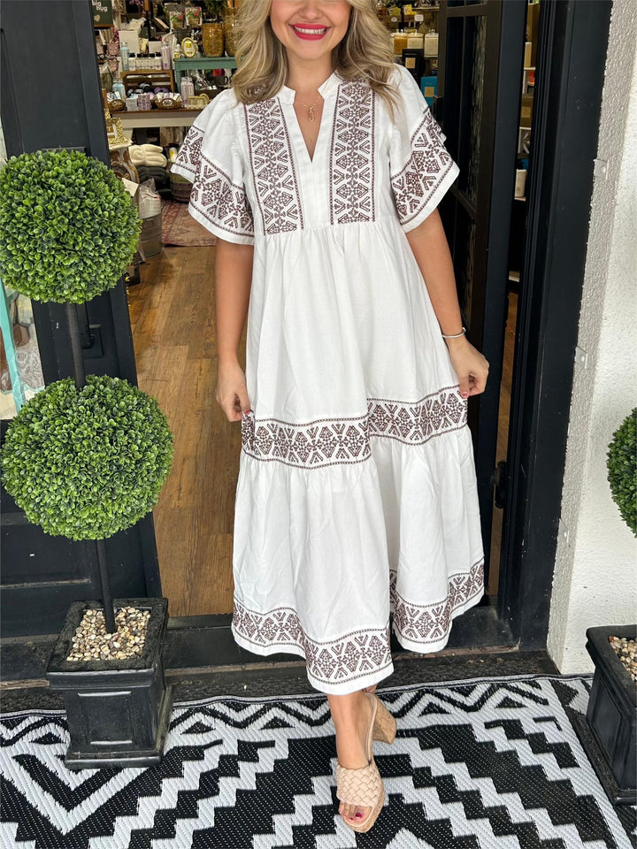 Women's Boho Maxi Dress