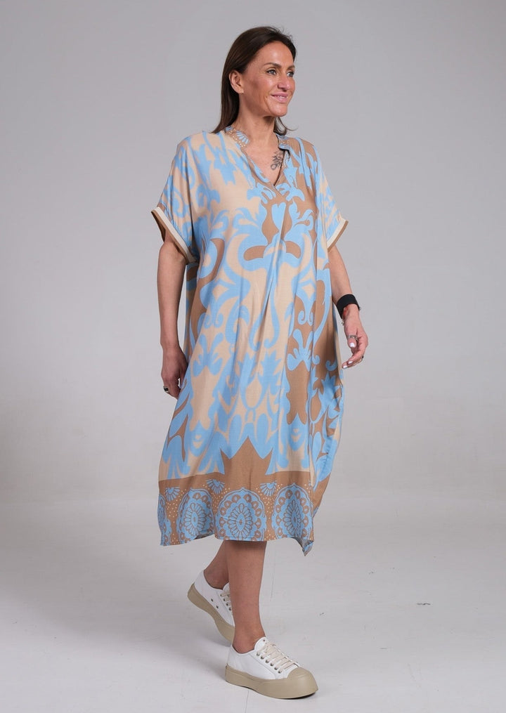 Elegant Floral Midi Dress