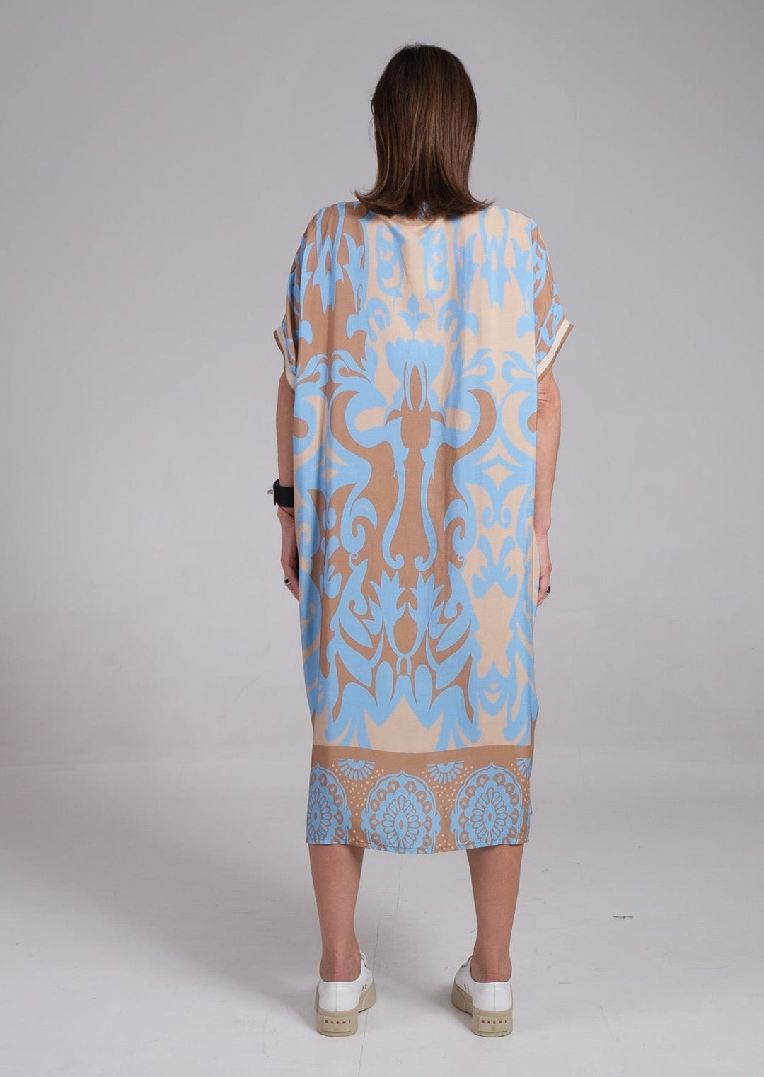 Elegant Floral Midi Dress
