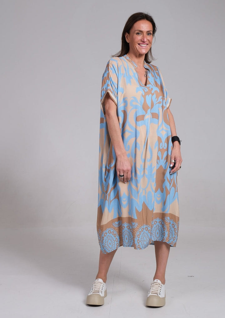 Elegant Floral Midi Dress
