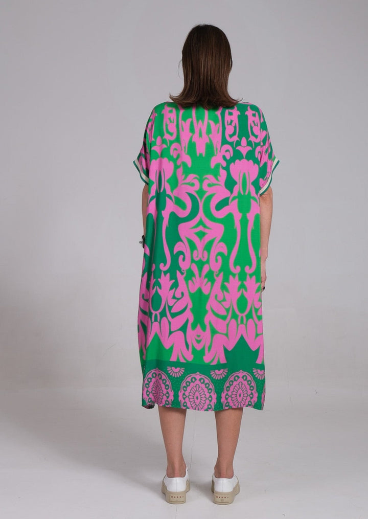 Elegant Floral Midi Dress