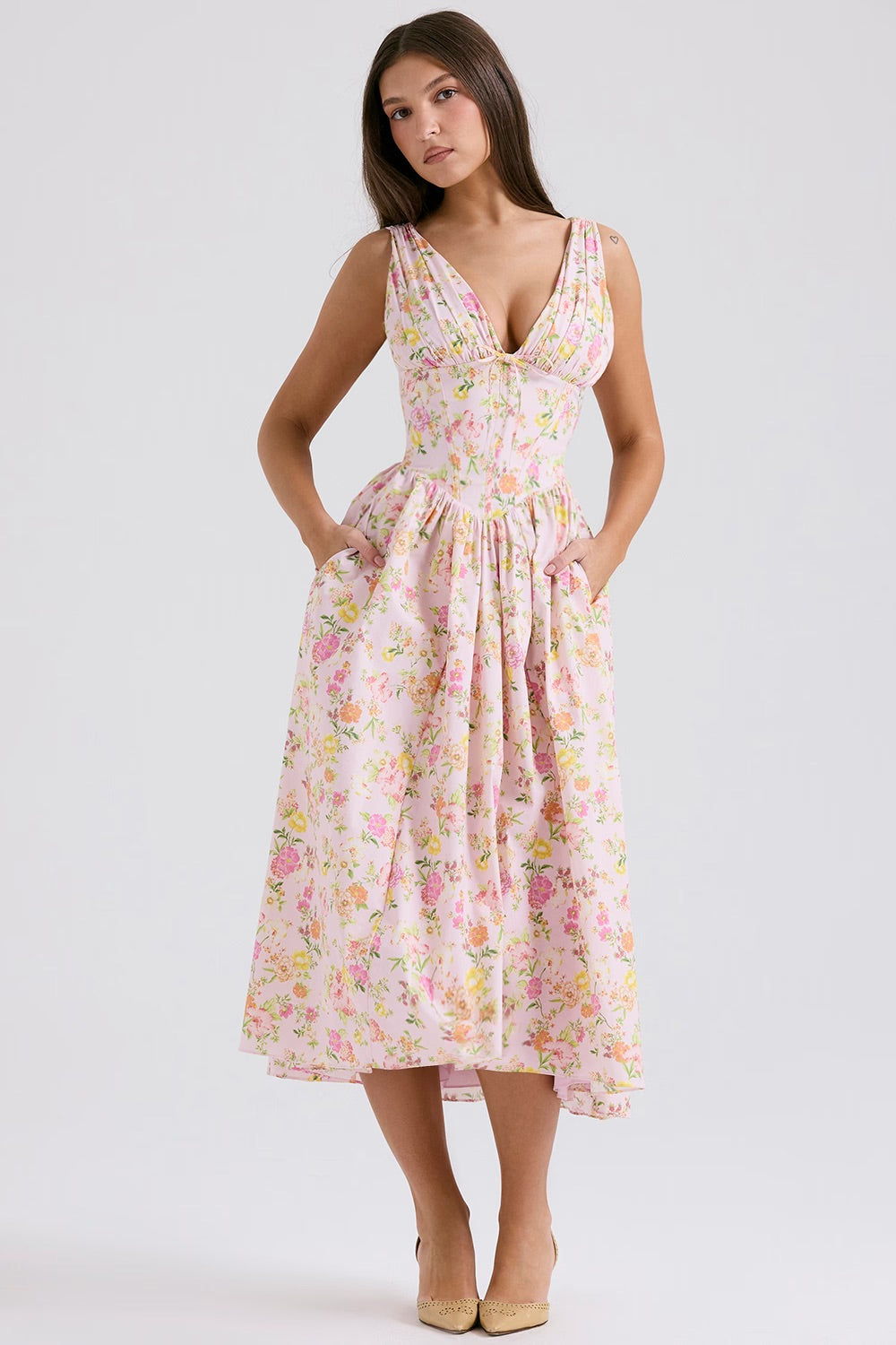 Women's Floral Summer Dress
