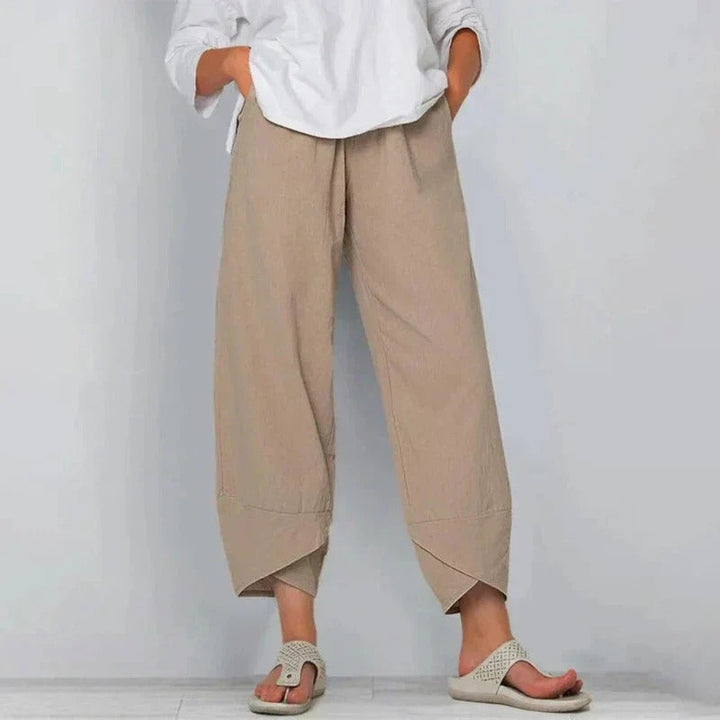 Women's Linen Blend Summer Pants