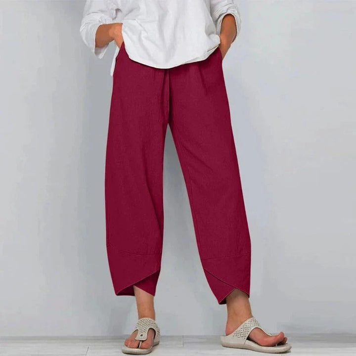 Women's Linen Blend Summer Pants
