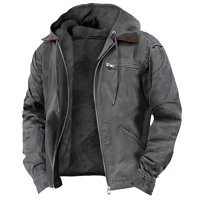 Performance men's rain jacket, waterproof & breathable. Designed for all weather, hiking, commuting, and active outdoor use.