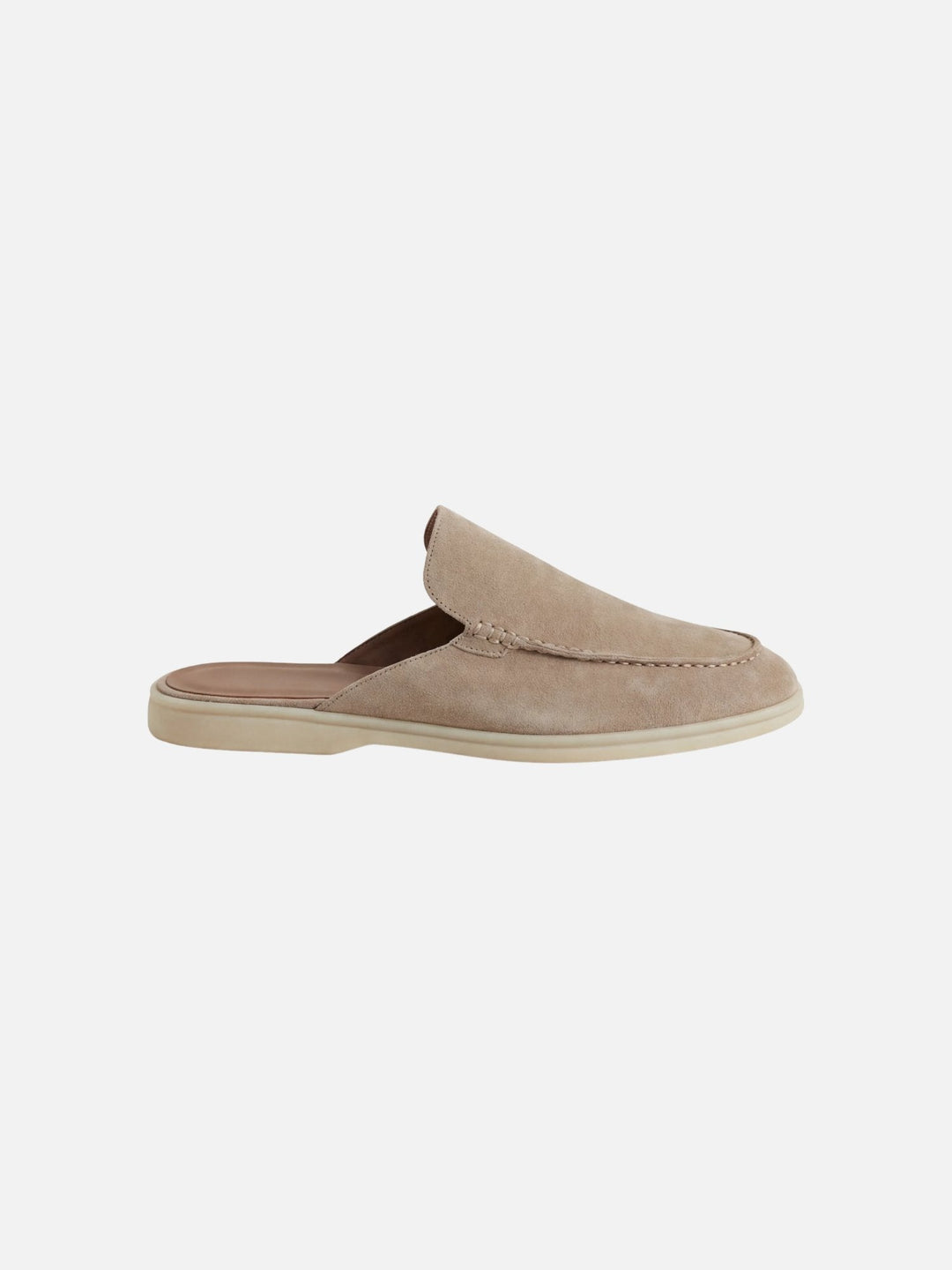 Fashionable men's mules, practical slip-on shoes for relaxed comfort.