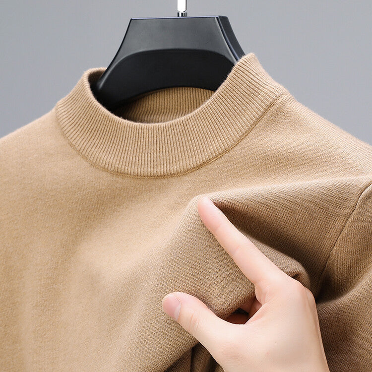 Men's elegant knit sweater for modern gentlemen, perfect for a sophisticated look.