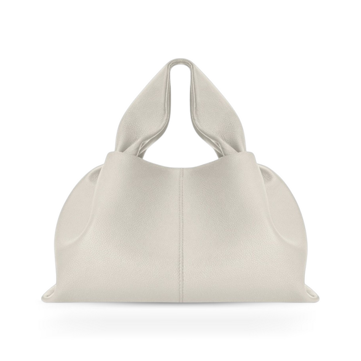 Modern women's shoulder bag with an elegant magnetic clasp, ideal for an organized and stylish everyday carry.