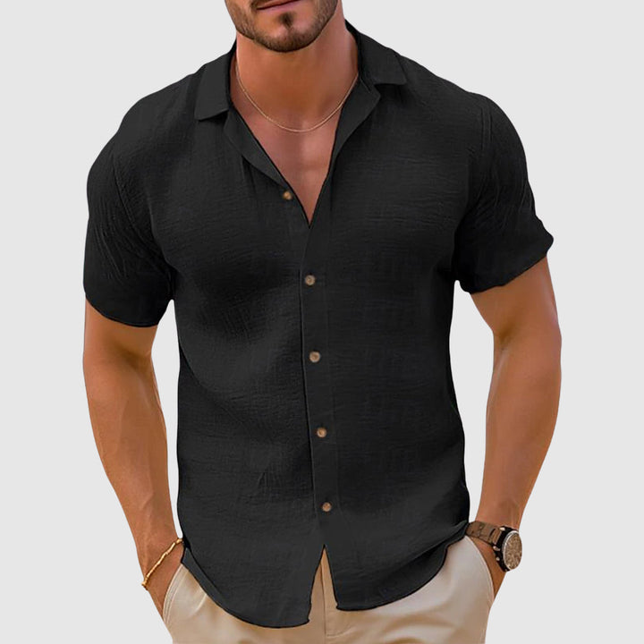 Men's relaxed fit polo shirt in soft fabric for effortless comfort & everyday style.