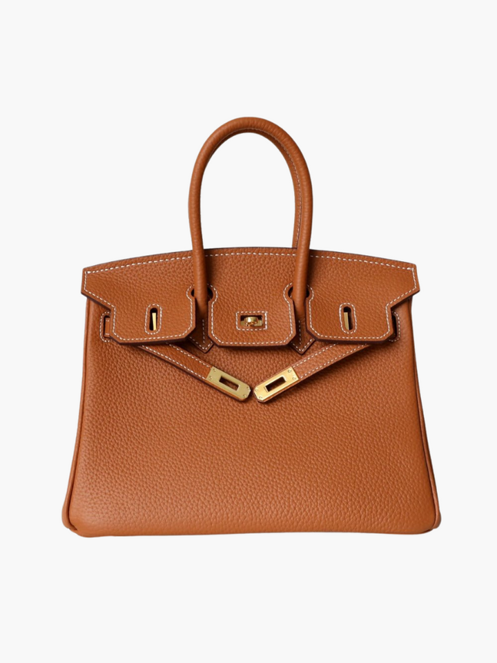 Elegant leather handbag for women, highlighting its premium craftsmanship and chic design.