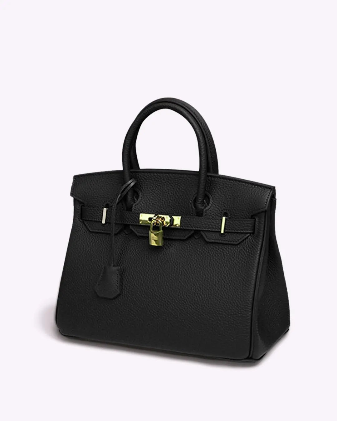Ladies' elegant leather shoulder bag, offering ample space and sophisticated style.