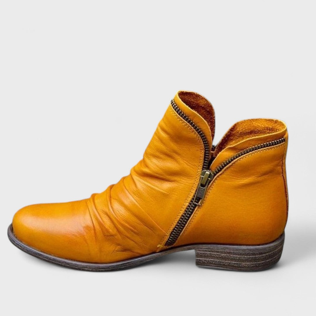 Versatile women's comfort ankle boots with supportive block heel. Perfect ladies' footwear for style & support.